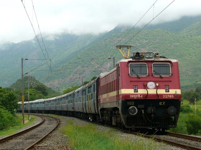 Train Journey Through India